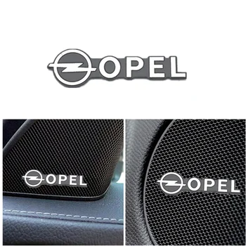 4buc/lot se potrivesc pentru Opel Astra Insignia, Mokka, Zafira Corsa Vectra Antara Meriva Aliaj autocolant stereo al mașinii Autocolante Accesorii auto