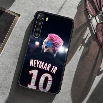 Vedeta de fotbal Neymar 10 11 Telefon Caz Capacul Coca Pentru XIAOMI Redmi 7 7a 8 8a 9 10X NOTA 6 7 7 8 8t 9 9 Pro Max black Prim Tpu