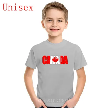 Demonstrați-vă sprijinul pentru Canada imprimare copii tricou 3D Imprimate Fete haine Streetwear Haine pentru Copii O-Gât Kpop haine băiat
