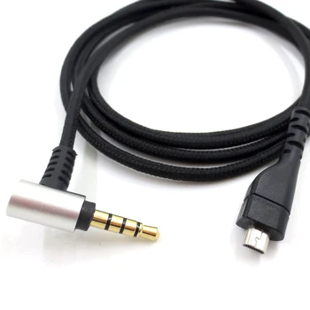Setul cu cască Căști Audio Cablu de Sârmă Portabil Flexibil de Jocuri pentru Arctis 3 5 7 UY8