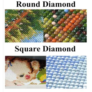5D DIY Complet Piața de Foraj de Diamant Pictura Peisaj Drum Fereastra Daimond Mozaic Diamant Broderie Sala de Nunta Decor
