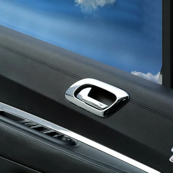 Masina Interior Ușa din Spate Capacul Ornamental Autocolant pentru Peugeot 208 2008 2016