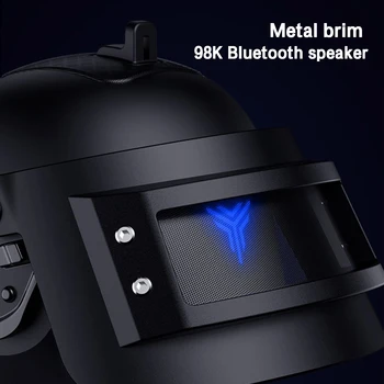 Noi 98K Bluetooth 5.0 Difuzor Casca Wireless Audio Microfon Handsfree Music Control Apel Aur Negru