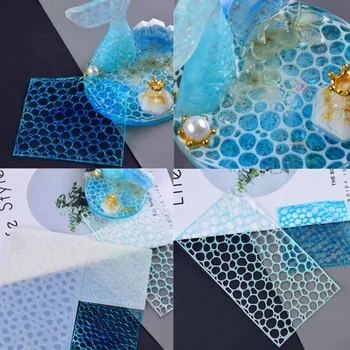 1 Buc Val Mare de Cristal de Silicon Matrite Vânt Ocean Seria Val de Apă de Unda Epoxidice Rășină de Turnare Mucegai Pentru Bijuterii DIY Face Meserii