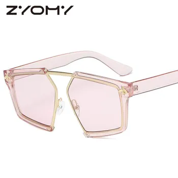 Q de Conducere Pahare Cutie Mare Unic Oculos De Sol Supradimensionate Gafas Femei Bărbați ochelari de Soare UV400