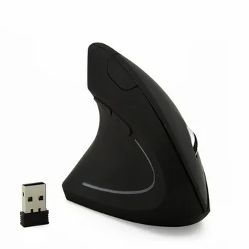 Vertical Wireless 2.4 GHz Mouse-Ul Dreapta/Stânga Mâner Ergonomic Mouse-Ul