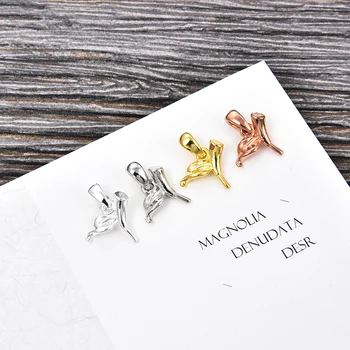 1BUC/lot Mixt creatoare de Moda diy bijuterii accesorii pandantiv mic meșteșug material colier pandantiv placare cu aur rose