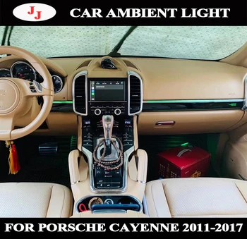 Lumină ambientală Masina tabloului de bord LCD cu ecran de control Pentru Porsche Cayenne 958.1 958.2 2010 - 2017 Inter ușă de lumină Ambientală