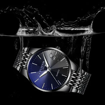 Relogio Masculino Cuarț Ceas de mână pentru Iubitorii de Ore de Lux Barbati Ceas din Oțel rezistent la apa Business Casual Barbati uita-Te Ceas de Cuplu