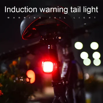 Biciclete Biciclete Coada de Lumină LED-uri de Lumină din Spate Coada de Avertizare de Siguranță de Echitatie de Lumină Portabile, USB Stil Reîncărcabilă Ipx6 rezistent la apa