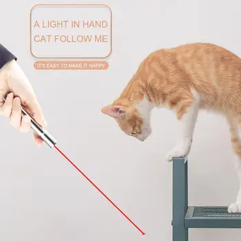 Animal de casă Pisică Jucărie Amuzant animale de Companie LED Laser Diverse Modele de Red Dot Lumina Laser Jucărie de Încărcare USB Laser Pointer Pix Cat Interactive Toy