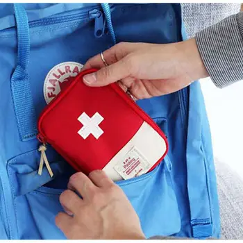 Mic Kit De Medicina Ușor De Transportat Acasă În Aer Liber, Primul Ajutor Medical De Urgență Trusă De Supraviețuire Sac