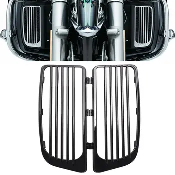 Motociclete Negre Radiator Grill Inferior Carenaj Twin Racit Pentru Touring Harley Electra Street Glide Rege Drum-2019
