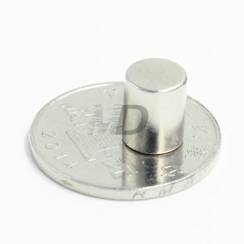 10buc Neodim N35 Dia 8mm X 10mm Magneți Puternici Mic Disc NdFeB de pământuri Rare Pentru Meserii Modele Frigider Lipirea magnet 8x10mm