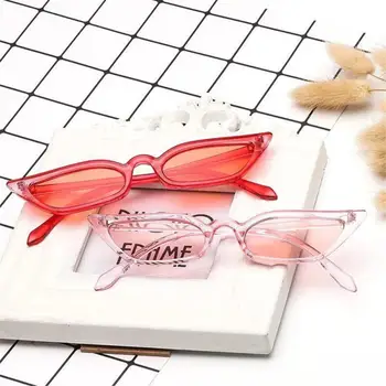 1buc Epicool Plastic Pisica Ochi ochelari de Soare Femei Cadru din Aliaj Retro Clasic de ochelari de Soare de Brand de Moda de Design Doamnelor ochelari de Soare