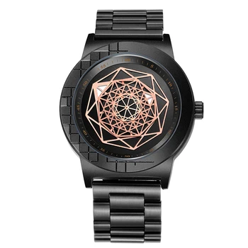 SKONE Design deosebit Ceas de mână din Oțel Curea Cuarț Ceas de Moda Stele cu Cinci colțuri Cadran Ceas Barbati Brand de Lux Relogio Masculin