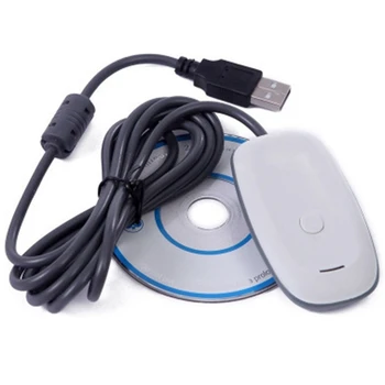 Wireless Gamepad PC, Adaptor USB Receptor pentru 360 Joc Consola Operator PC Receptor de Jocuri Accesorii