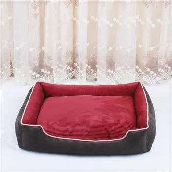 Complet detașabil și lavabil universal canisa Iarna cald cuib Confortabil pat pentru câini de companie pisici cuib de Câini coșuri și pernă