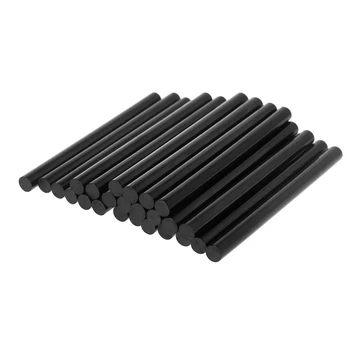 25pcs Hot Melt Glue Stick Negru Adeziv de Mare Pentru a Meserii DIY Jucării Instrumente de Reparații P31D