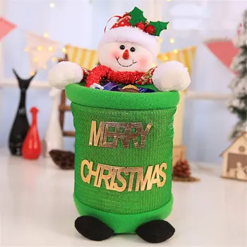 Cadou creativ Bomboane Sac de Depozitare Decor de Crăciun decor acasă navidad 2018 ghirlanda ornament accesorii moș crăciun