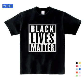 Viețile negrilor Contează Pătrat Copii Fete tricouri Bumbac Casual Amuzant Tricou Harajuku T-shirt de Sus Băieți Fete Albe de Vara tricouri