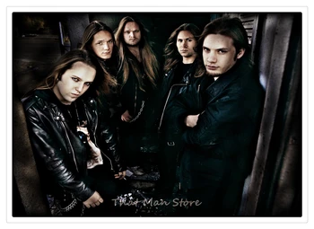 Children of Bodom trupa de Rock poster Imagine Clară Autocolante de Perete Decor Acasă de Bună Calitate Printuri Alb de Hârtie Kraft 42x30cm