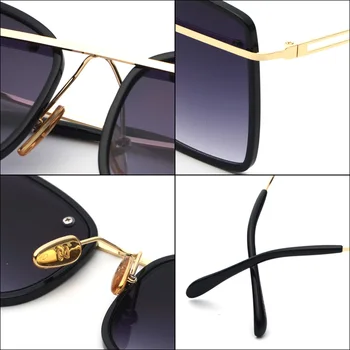 BANSTONE Design Elegant pentru Femei ochelari de Soare Cadru Metalic Vintage Ochelari de Soare 6 Culori UV400 Gafas De Sol