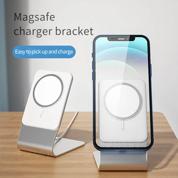 Noul Incarcator Magsafe Suport de Telefon Pentru iPhone 12 Pro MAX 12 Mini de Lux Aliaj Magnetic Încărcător Wireless Desktop Stand Suport