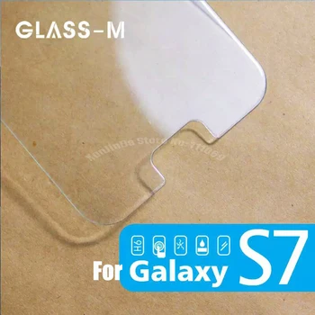 10buc/lot Mai buna Calitate 9H Duritate Ecran Protector de Sticlă 2.5 D din Sticla Temperata Pentru Samsung Galaxy S7 G930 G9300 Film Protector