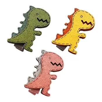 3Pcs/set de Desene animate Drăguț Dinozaur Agrafe de par Agrafe de Par Fete de Petrecere, articole pentru acoperirea capului Decor