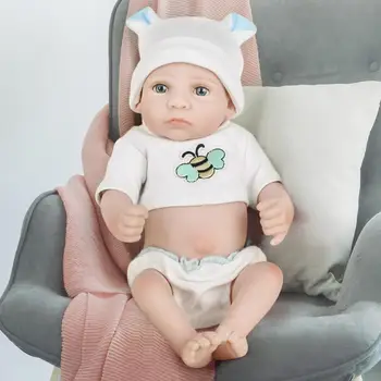 Minunat Silicon Renăscut Baby Dolls Realiste Silicon Simulare Papusa Jucării pentru Copii Sugari Fete Băieți de Nouă Ani Cadouri