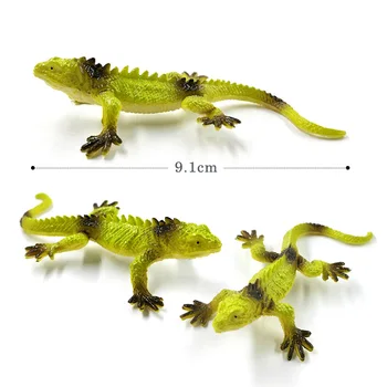 6pcs Nou Diy Artificiale Șopârlă pvc figurina Reptile model Animal home decor de basm în miniatură decoratiuni de gradina, accesorii moderne