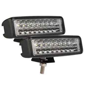 6 inch LED Auto Lumina de Lucru Bar 10-30V Reflectoarelor Fascicul de Conducere a CONDUS Lumina de Ceață Lampa 60W Lumina de Inundații pentru Camion Vehicul Off-Road cu Barca