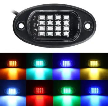 1 Set 96 LED-uri Auto Underglow Lumină Banda Flexibila LED-uri de la Distanță /APP Masina de Control de Jos a Condus Lumina de Neon RGB Decorative Atmosfera Lampa