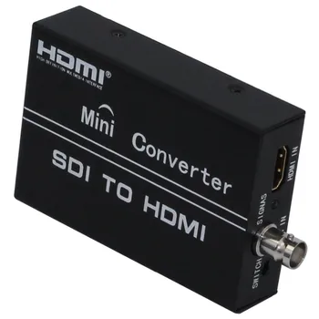 2 buc/lot HDMI La HDMI Convertor SDI La HDMI Convertor Adaptor Suport SD/HD-SDI/3G-SDI Semnale care Arată pe Afișaj HDMI
