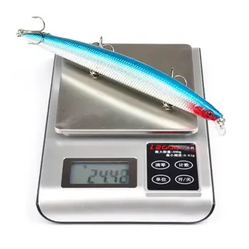 1 buc 24.5 g 18.5 cm Pește Pescuit Nada Artificiala Tip Bass Crap Simulare Momeli Momeli