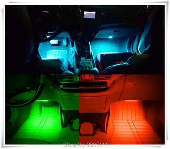 Culoare LED-uri auto decoratiuni interioare de atmosfera lumini pentru SEAT leon ibiza, altea, alhambra
