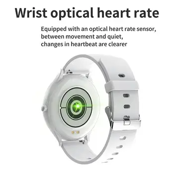 Ultra-subțire de Fitness Brățară Ceas Inteligent Complet Tactil Femei Bărbați Brățări Heart Rate Monitor Somn Smartwatch IP67 rezistent la apa