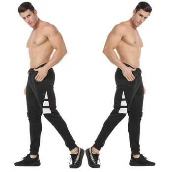 2020 nou de fitness pentru bărbați pantaloni sport rulează pantaloni casual, de moda pentru bărbați de culoare de potrivire picioare pantaloni
