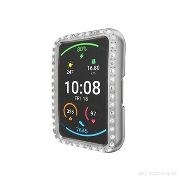 Colorate Stras Bara Hybrid Shell PC Watch Acoperi Caz Pentru HUAWEI Watch Fit Band Inteligent Protector D23 20 De Dropshipping