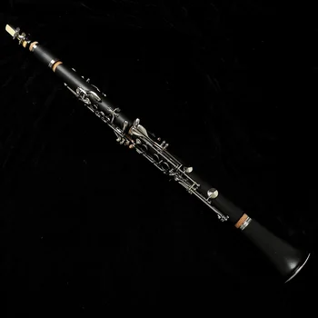 Negru Clarinet JYCL-E100 Bb 17 cheie Bohem sistem de cauciuc dur corpului Instrumente de Suflat din lemn Cu Pânză de Curățare Reed Instrument Muzical