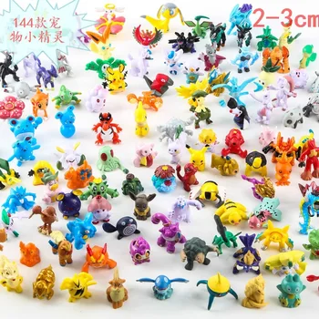 144 tipuri de POKEMON GO Pokemon Pokemon Pikachu papusa ornamente pentru copii cadouri