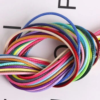 Ambarcațiunile de Vânzare Fierbinte Pentru Colier Tricotat de Mână Cablul de ceara 1Pack Bijuterii Accesorii 1 mm/1,5 mm/2mm Fir Cerat Bratari coreeană