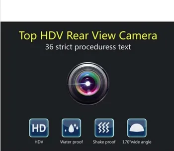 HD Color CCD Auto retrovizoare Reverse Camera de Rezervă pentru Ford Ecosport 2013