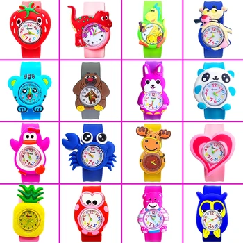 27 de Stiluri de Cadouri pentru Copii Ceasuri Copii de Învățare Ceas de Timp Copii se uită la Fată Băiat Copil Cadouri de Craciun Copil Palmă pe Încheietura mîinii Ceas