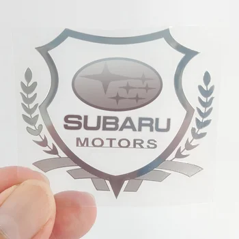 1buc Logo-ul Auto de Grâu Ureche Decalcomanii Auto Fereastră Autocolant Insigna pentru Subaru Forester Umane Leu XV Impreza WRX WRC STI Accesorii Auto