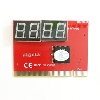 Computerul PCI POST de Card de Placa de baza cu LED 4 Cifre de Diagnosticare PC-ul Analizor de Test POST de Carduri de Plastic sau Metal de Înaltă Stabilitate Express Card