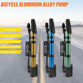 De Înaltă Presiune Din Aliaj De Aluminiu Mini Portabil Profesional Pompă De Bicicletă Gonflabile Jucării Non-Alunecare De Cauciuc Pneumatic De Biciclete De Munte Balon