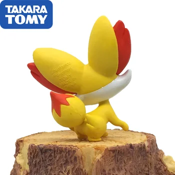 TAKARA TOMY Reale Pokemon Figura de Acțiune Monstru de Buzunar MC Fennekin Model de Papusa CollectionsFor Jucarie pentru Copii Cadouri