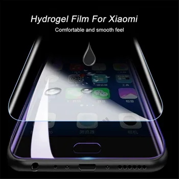 9D Deplină Acoperire Moale Hidrogel Film Pentru Xiaomi Redmi 4X 5 5A 6 Plus Capacul Protector de Ecran Pentru Xiaomi Redmi Note 7 8 9 S T 5 Pro
